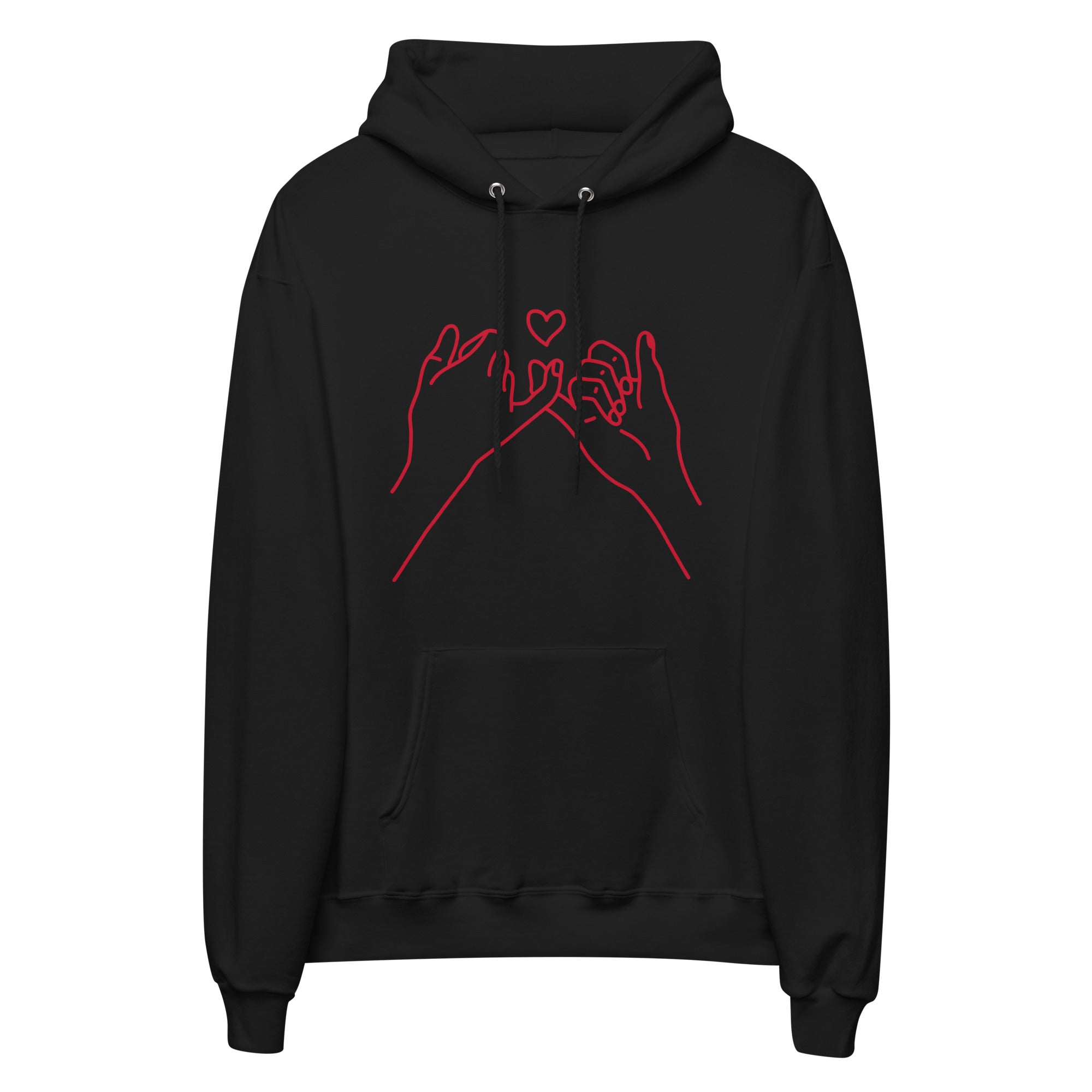 unisex-fleece-hoodie-black-